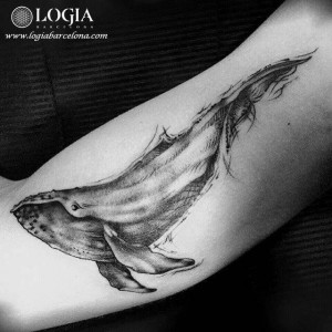 tatuaje-brazo-ballena-logia-barcelona-billy   